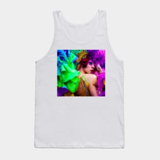 Mardi Gras masquerade Tank Top